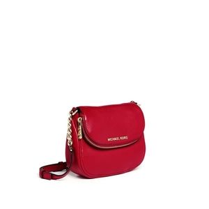 Michael kors Bedford Flap Crossbody bag, Color: Red